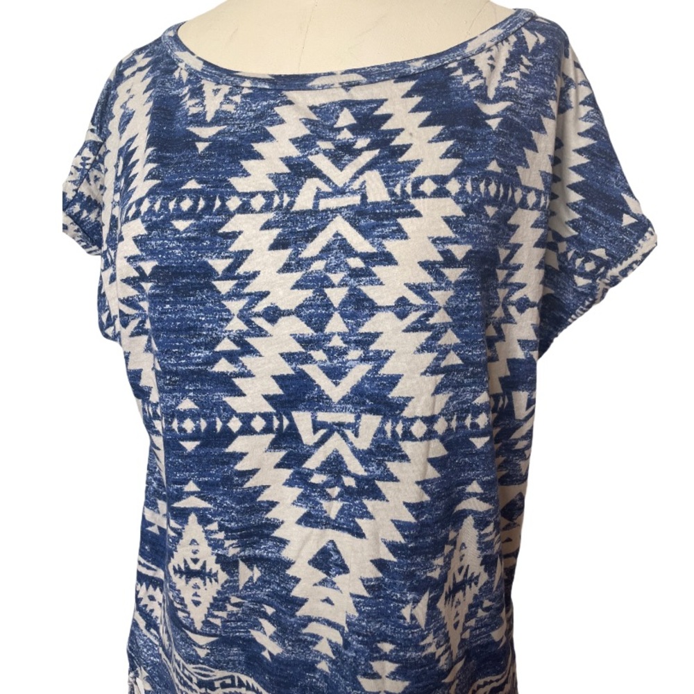 Ralph Lauren Denim & Supply Aztec Fringe Tee sz S - Picture 8 of 14